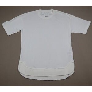 Royce Brand‎ Women's Oversized Vintage Poncho Top - White - Size XL